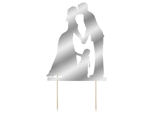 Bridal Couple cake topper - 13 cm