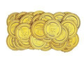 Gold pirate coins - 30 pieces