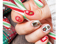Świąteczne naklejki na paznokcie - 1 op.