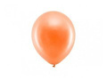 Rainbow metallic orange balloons - 23 cm - 100 pcs.