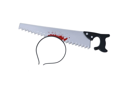 Piła w głowie na Halloween - 36 cm - 1 szt.