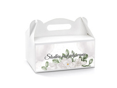 Wedding cake box, 6 pcs