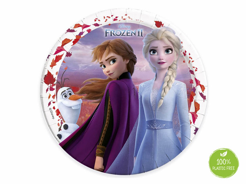 Birthday plates Frozen 2 - Ice Age 2 - 23 cm - 8 pcs.