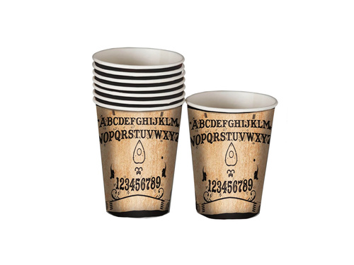 Halloween paper cups - 10 cm - 8 pcs