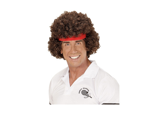 Peruka tenisisty z lat 80-tych