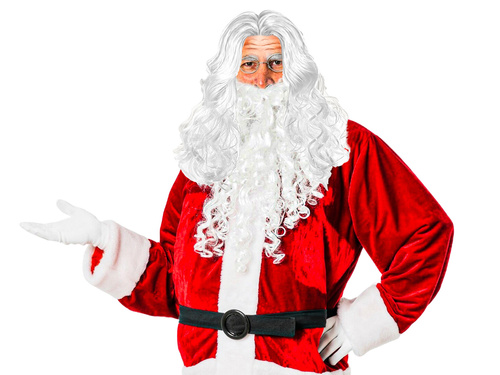 Santa Claus wig with beard