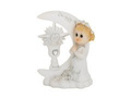 Figurka gipsowa komunijna dziewczynka, 9 cm, 1 szt.