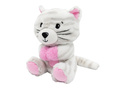 2-in-1 plush toy balloon weight cat with loop - 21 cm - 170g