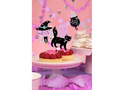 Cake toppers -  6 pcs