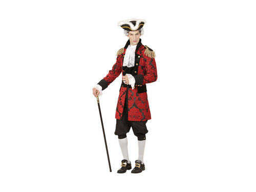 Strój paradny żakardowy czerwony