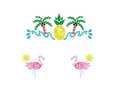 Facial Adhesive Decorations