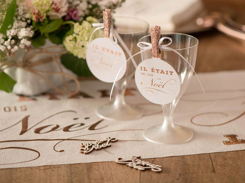 Champagne glasses transparent - 200 ml - 10 pcs.