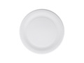 White paper plates - 18 cm - 20 pcs.