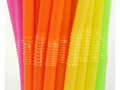 Multicolored straws - 500 pcs.