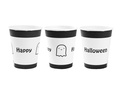 Kubeczki papierowe na Halloween Wesoły Duszek  - 250 ml - 6 szt.