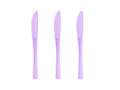 Plastic knives purple - 10 pcs.