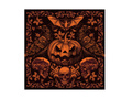 Serwetki Nawiedzona Dynia na Halloween - 33 cm - 20 szt.