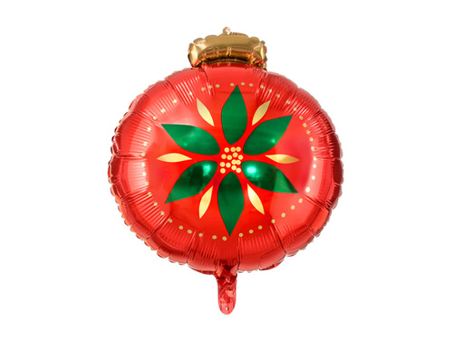 Foil balloon Bombka - 45 cm - 1 pc.