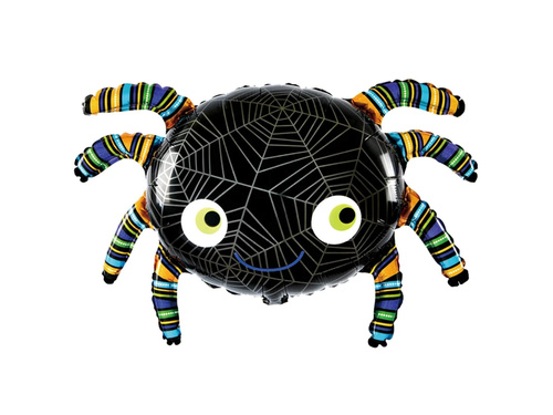 Black Spider Foil Balloon - 89 cm