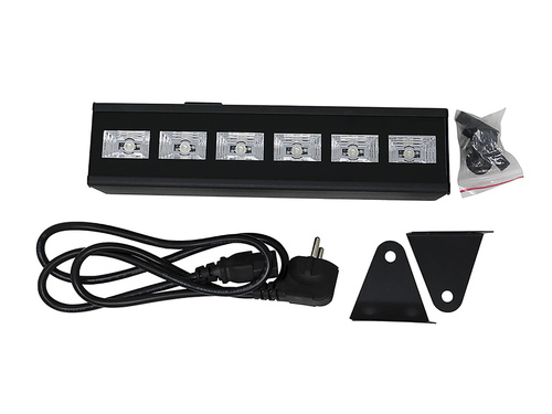 Lampa ultrafioletowa z 6 żarówkami - 1 szt.