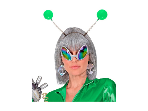 Zielona opaska z czułkami