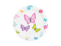 Butterfly birthday plates - 18 cm - 6 pcs.