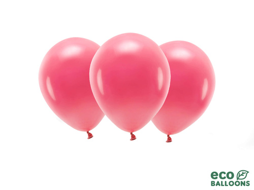 EKO latex balloons pastel light red - extra large - 10 pcs.