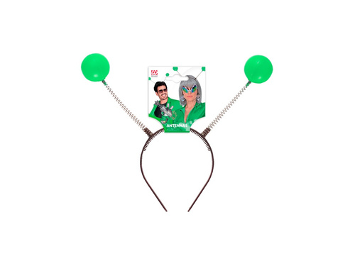 Zielona opaska z czułkami