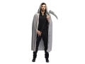 Kosa dla Kostuchy na Halloween z czaszkami - 103 cm - 1 szt.