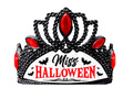 Korona Miss Halloween - 1 szt.