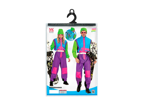 Strój Neonowy Fiolet–Akwamaryna–Zieleń - Kombinezon