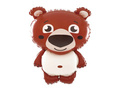 Decoration foil balloon Teddy Bear - 63 cm - 1 pc.