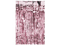 Curtain - door curtain metallic pink gold - 2.5 m x 90 cm
