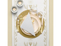 Decoration table runner for the First Holy Communion gold - 40 cm x 24 m - 1 pcs.
