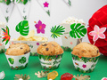 Hawaii Party cupcake liners - 6 pcs.