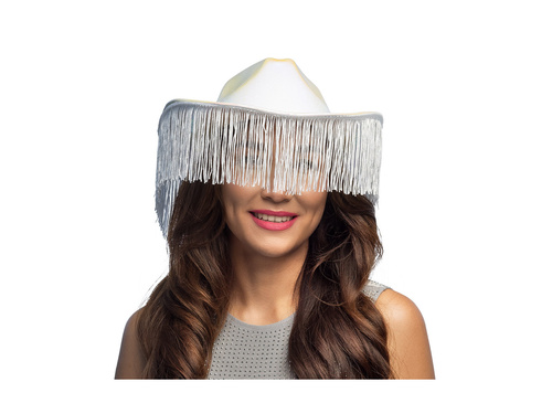 Kapelusz kowbojski Fabulous biały