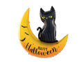 Halloween Cat Foil Balloon - 76,5 x 88 cm - 1 pc