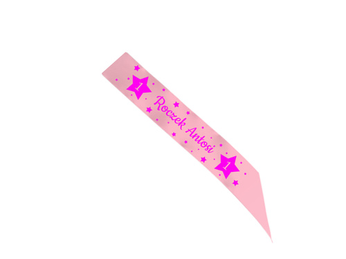 1st Birthday Sash "Mam już roczek" - 1 pc