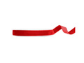 Velour ribbon, red, 15 mm / 10 m, 1 pc.