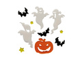 Naklejki żelowe na szybę na Halloween - 1 komplet