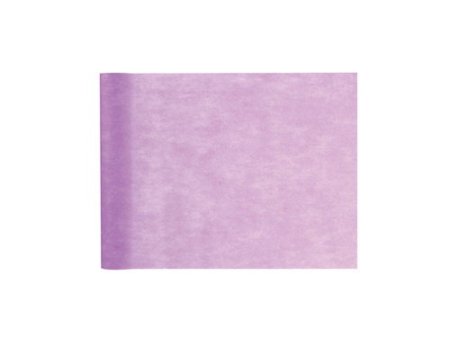 Non-woven table runner decoration - purple - 30 cm x 10 m - 1 piece.