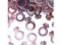 Confetti engagement rings rose gold - 15 g.