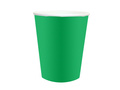 Kubeczki papierowe zielone - 250 ml - 6 szt.