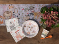 Non-woven table runner decoration Animals - 30 cm x 5 m - 1 pcs.