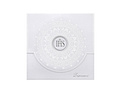 Communion invitation with white ornament - 10 pcs.