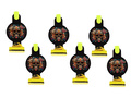 Dia De Los Muertos roll-out trumpet whistles - 6 pcs