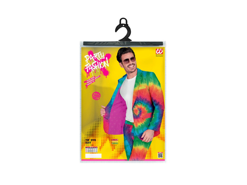 Strój imprezowy - neonowy garnitur