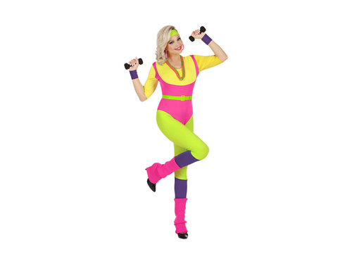 Strój Instruktorki Aerobiku z Lat 80.