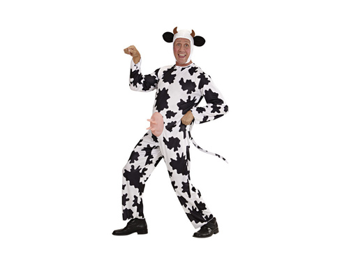 Zabawny strój krowy