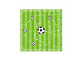 Birthday napkins Football - 33 cm - 10 pcs.